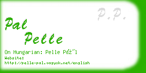 pal pelle business card